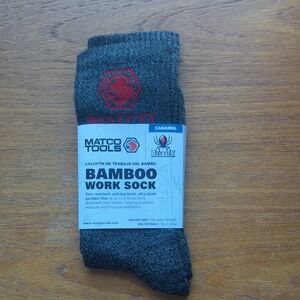 Matco Tools Redback Bamboo Men's Crew Socks. NWT.